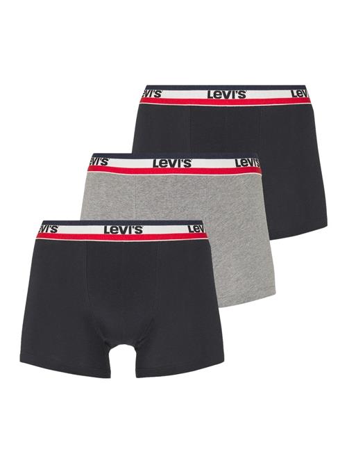 LEVI'S ® Boksershorts  grå-meleret / rød / sort / hvid