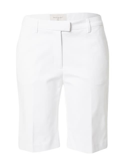 Freequent Bukser med fals 'ISABELLA'  hvid