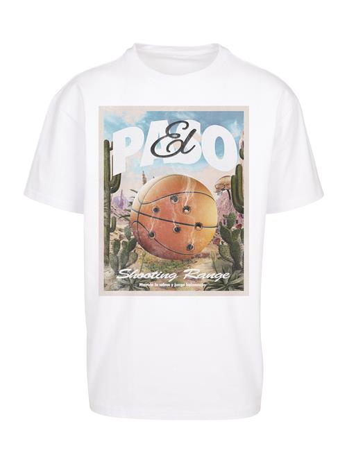 Mister Tee Bluser & t-shirts 'El Paso'  lyseblå / blandingsfarvet / pastelorange / offwhite