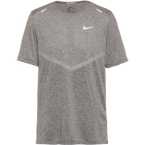 NIKE Funktionsskjorte 'Rise 365'  lysegrå / grå-meleret