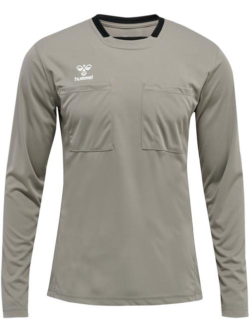 Hummel Funktionsskjorte 'Referee'  stone / sort / hvid