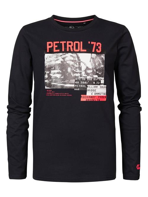 Petrol Industries Shirts  natblå / grå / lysegrå / rød