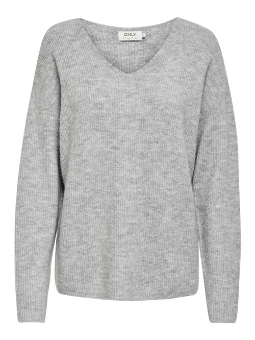ONLY Pullover 'ONLCamilla'  grå-meleret