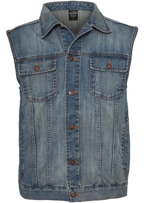 Urban Classics Vest  blue denim