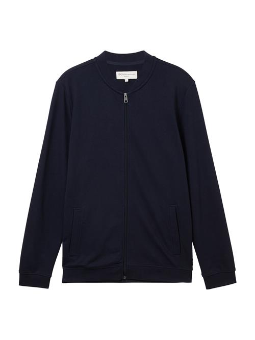 TOM TAILOR DENIM Sweatjakke  mørkeblå