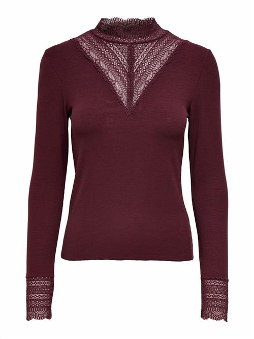 ONLY Shirts 'Tilde'  rustrød