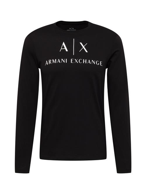ARMANI EXCHANGE Bluser & t-shirts  sort / hvid