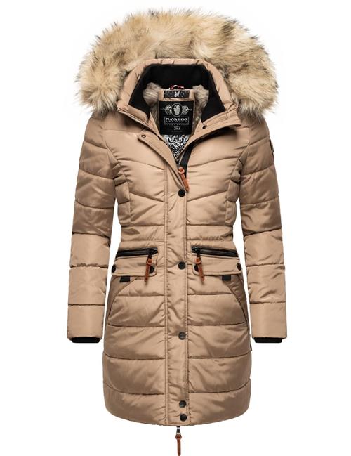 NAVAHOO Vinterfrakke 'Paula'  lysebrun
