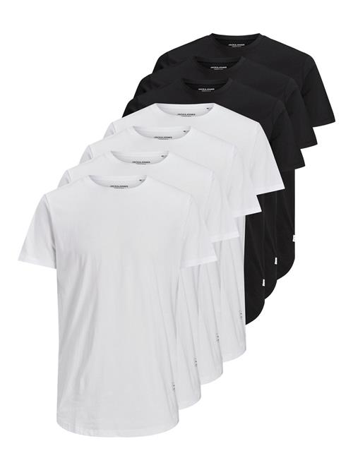 JACK & JONES Bluser & t-shirts 'JJENoa'  sort / hvid