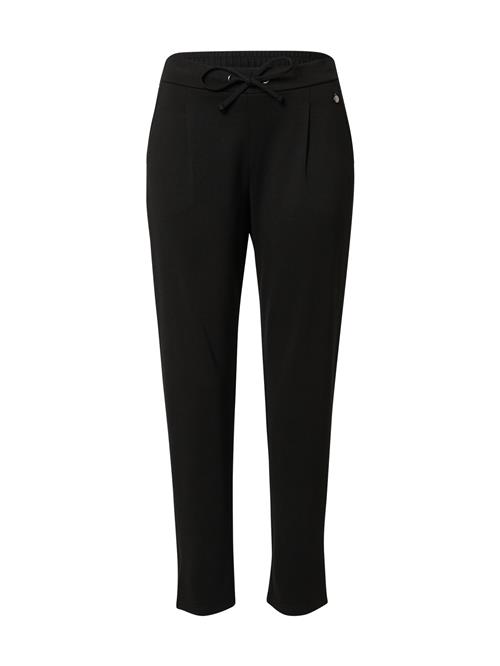 Fransa Bukser med lægfolder 'FR ZASTRETCH'  sort