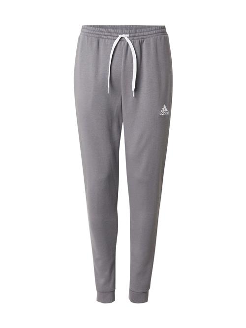Se ADIDAS PERFORMANCE Sportsbukser 'Entrada 22'  mørkegrå / hvid ved About You