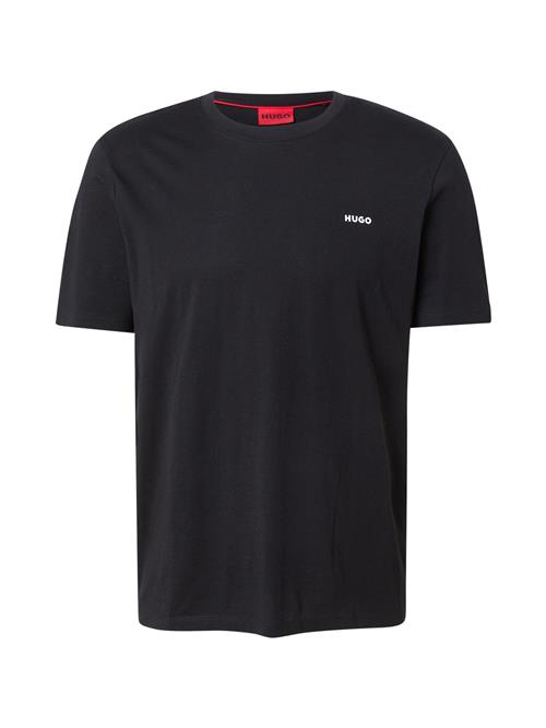HUGO Bluser & t-shirts 'Dero'  sort / hvid