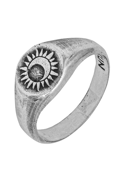 Haze&Glory Ring  sort / sølv