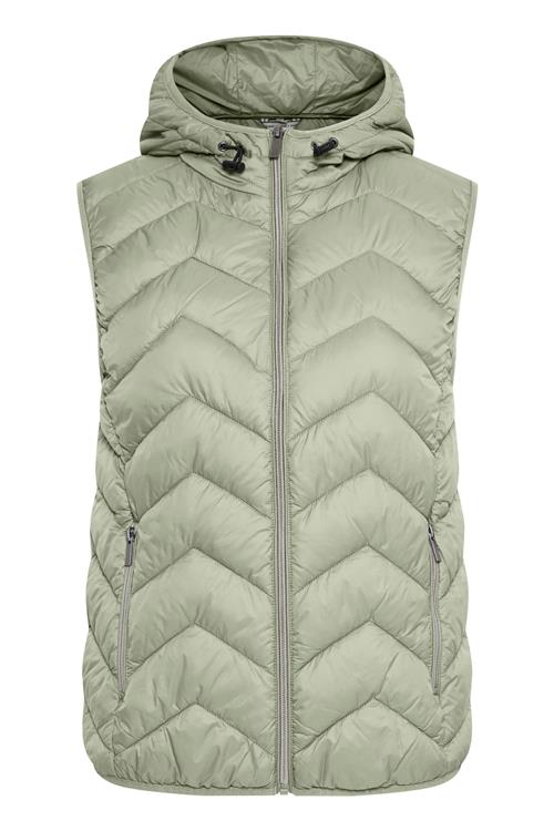 Fransa Vest 'PADDING'  lysegrøn