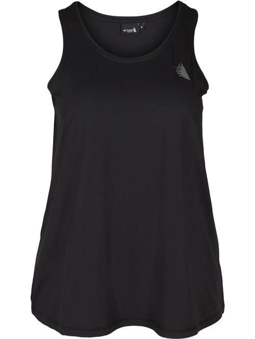 Active by Zizzi Sportsoverdel  sort / hvid