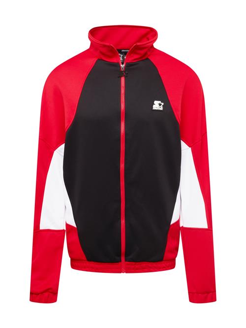 Starter Black Label Overgangsjakke  brandrød / sort / hvid