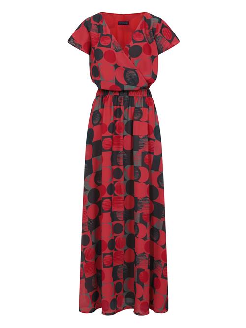 HotSquash Kjole  natblå / stone / koral / brandrød