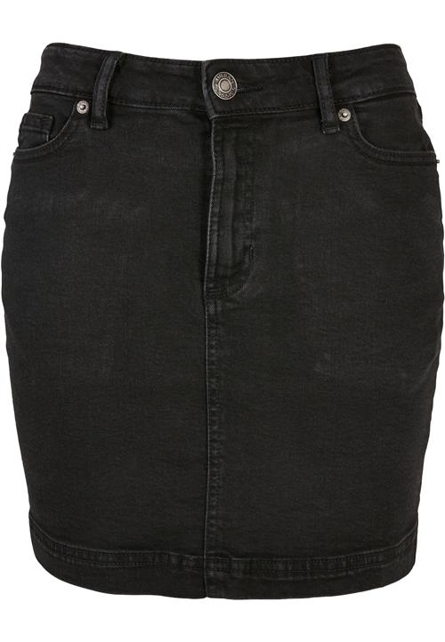 Urban Classics Nederdel  black denim