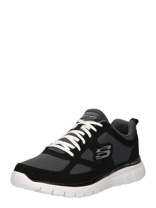 SKECHERS Sneaker low  grå / sort / hvid