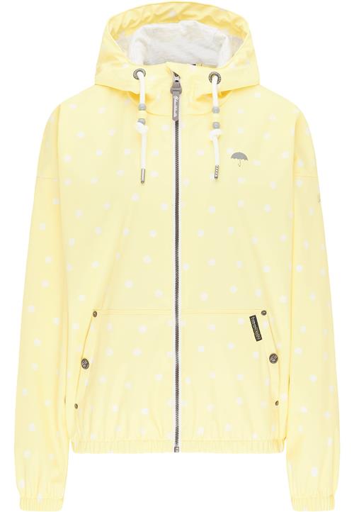 Schmuddelwedda Overgangsjakke  lysegul / grå / hvid