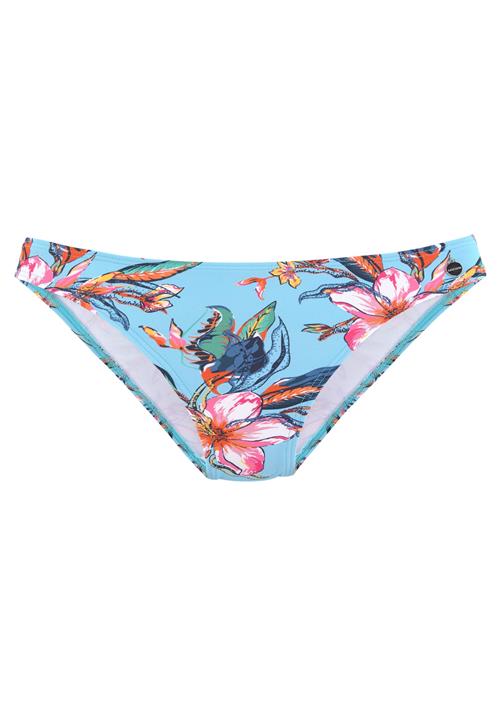 LASCANA Bikinitrusse  blå / orange / lys pink / hvid