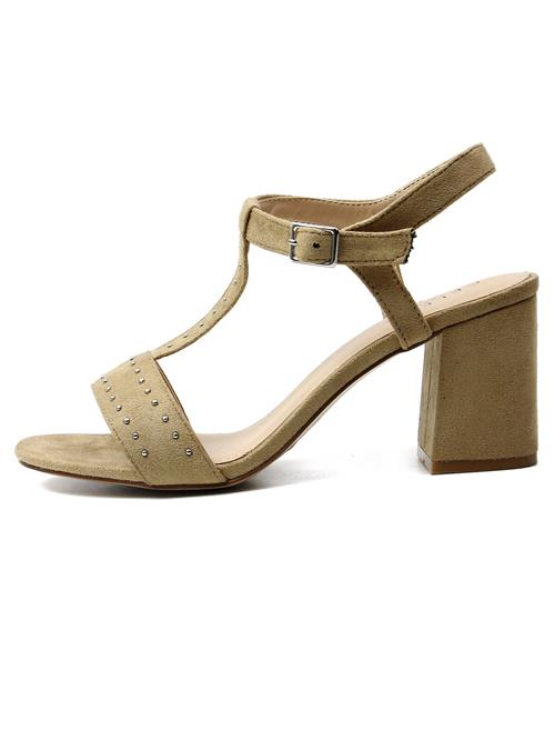 Celena Sandaler 'Carita'  lysebrun / sølv