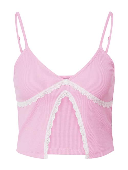 NEON & NYLON Overdel 'AZYM KENYA'  lyserød / hvid