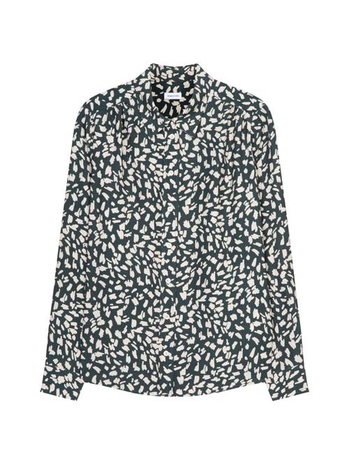 SEIDENSTICKER Bluse 'Schwarze Rose'  creme / gran