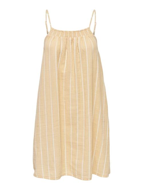 ONLY Kjole  sand / hvid