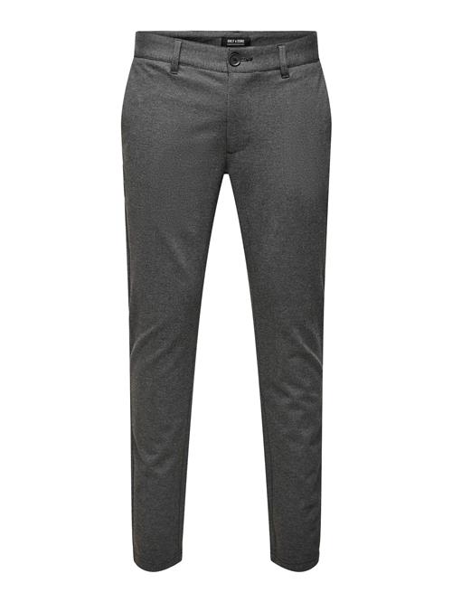 Only & Sons Lærredsbukser 'ONSMark'  antracit