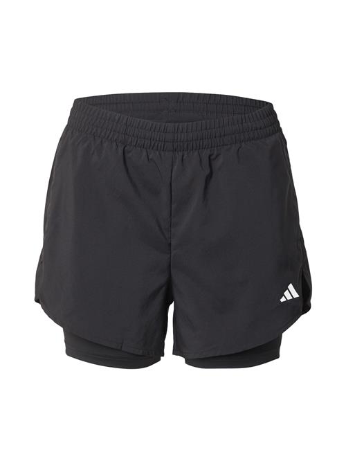 ADIDAS PERFORMANCE Sportsbukser 'Made For Training'  sort / hvid
