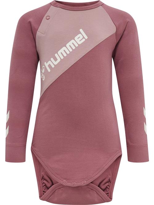 Hummel Sparkedragt/Body  lyserød / hvid