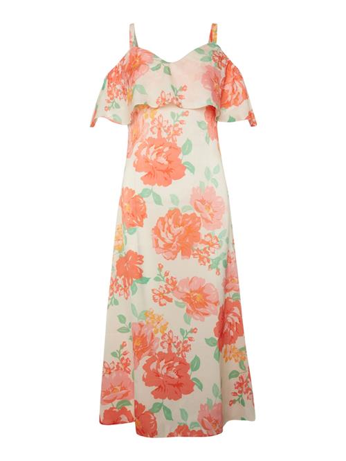 Dorothy Perkins Tall Sommerkjole  grøn / orange / koral