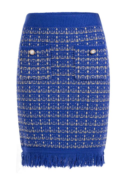 faina Nederdel  mørkeblå / offwhite