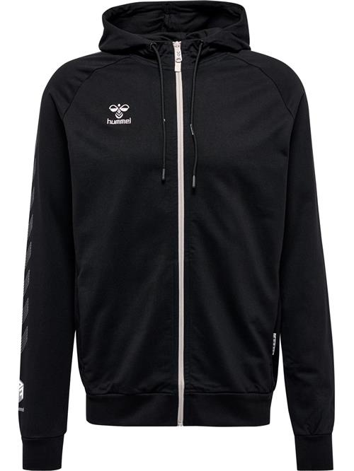 Hummel Sportssweatjakke 'Move'  sort / hvid