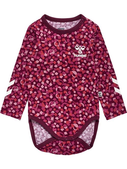 Hummel Sparkedragt/Body  lyserød / vinrød / hvid