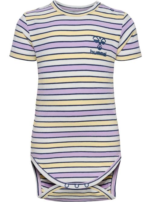 Hummel Sparkedragt/Body  navy / lysegul / pink / hvid