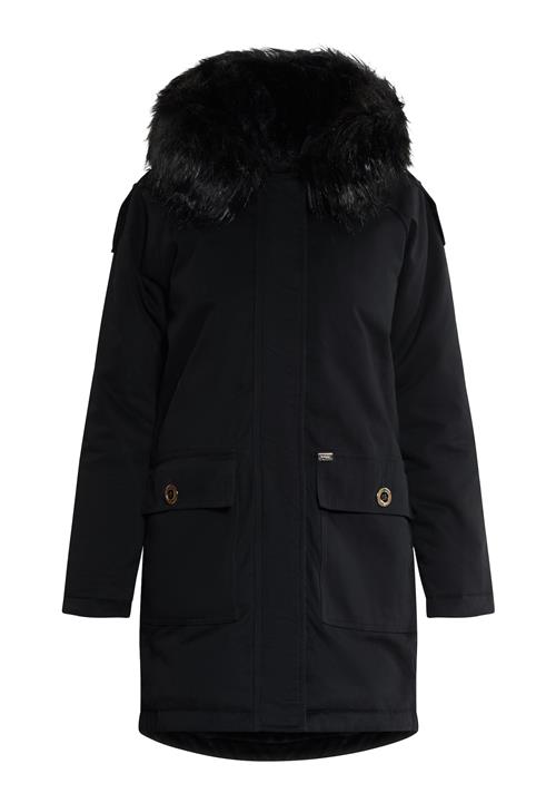faina Vinterfrakke  sort