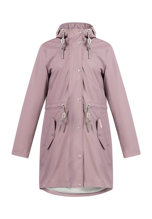 MYMO Funktionsfrakke  sølvgrå / lavendel