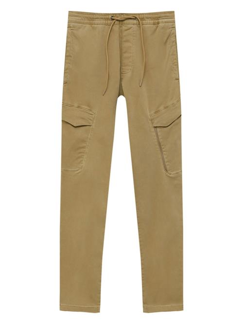 Pull&Bear Cargobukser  mørkebeige