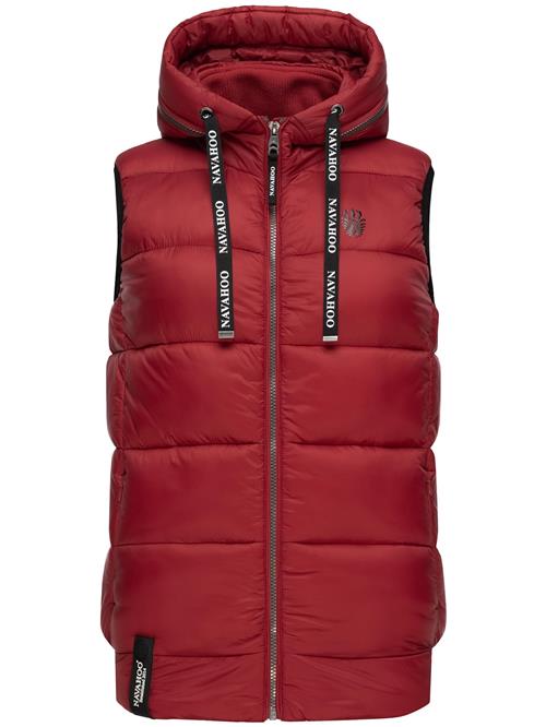 NAVAHOO Vest 'Kassidy'  rustrød / sort / hvid