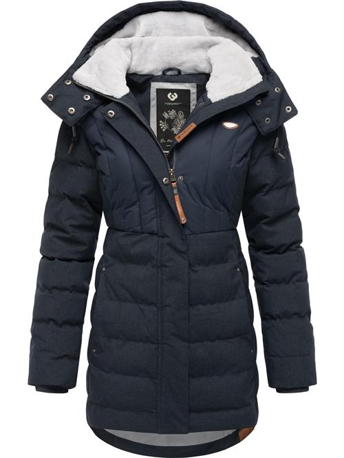 Ragwear Vinterparka 'Ashanta'  navy / lysegrå