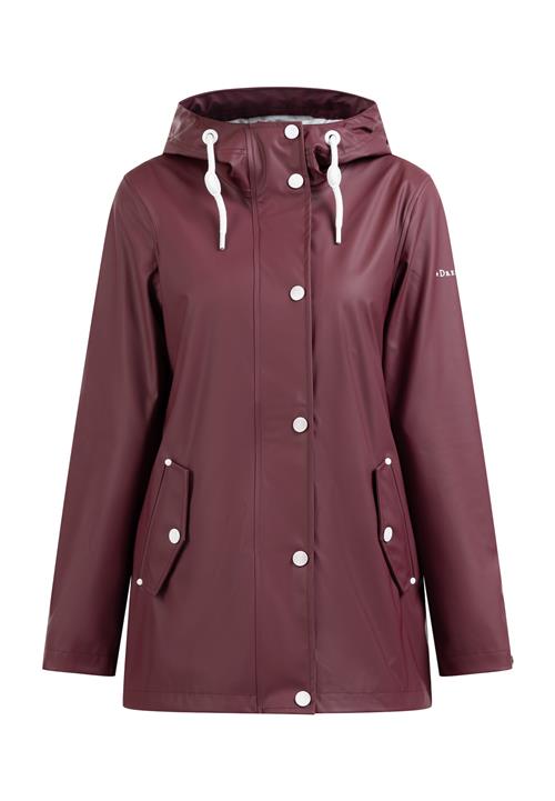 DreiMaster Maritim Overgangsjakke  vinrød / hvid