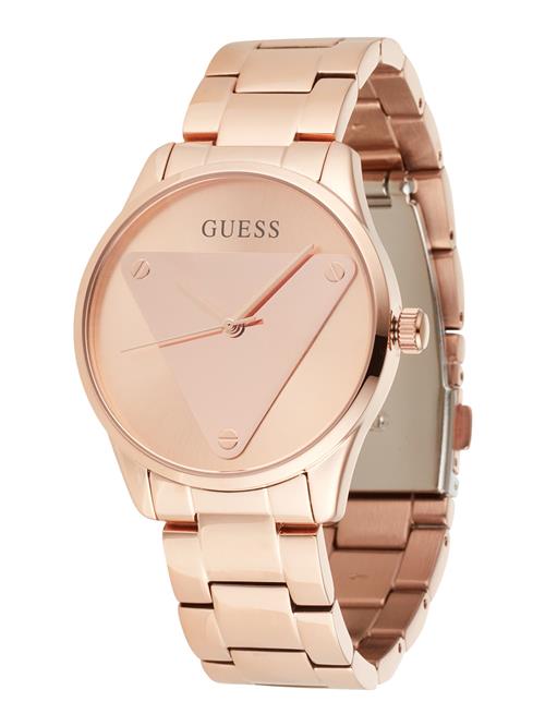 GUESS Analogt ur 'Emblem'  rosa guld