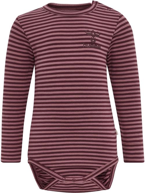 Hummel Sparkedragt/Body 'Mulle'  rosé / vinrød