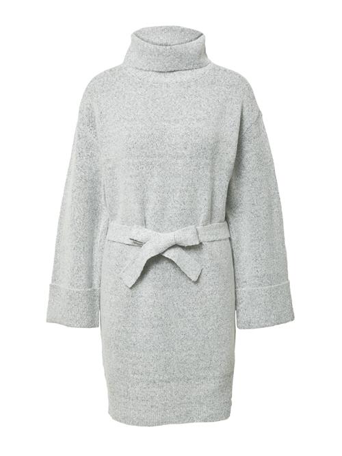 VILA Strikkjole  grå-meleret