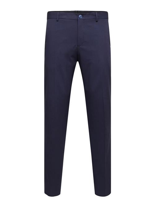 SELECTED Bukser med fals 'SLHLiam'  natblå