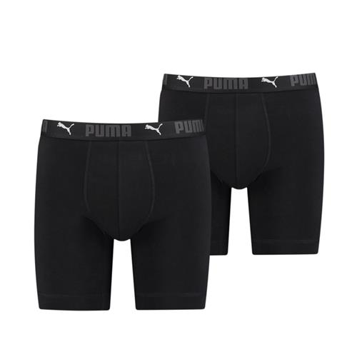 PUMA Boksershorts  mørkegrå / sort / hvid