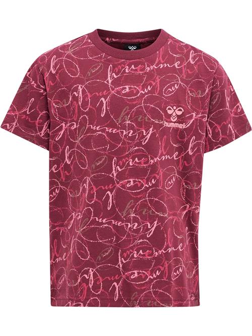 Hummel Bluser & t-shirts 'Merry'  taupe / lys pink / merlot / cranberry