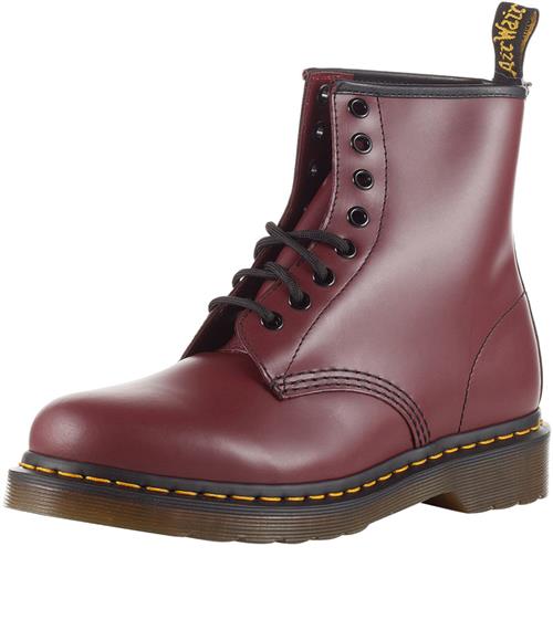 Dr. Martens Snørestøvler '1460'  kirsebærsrød